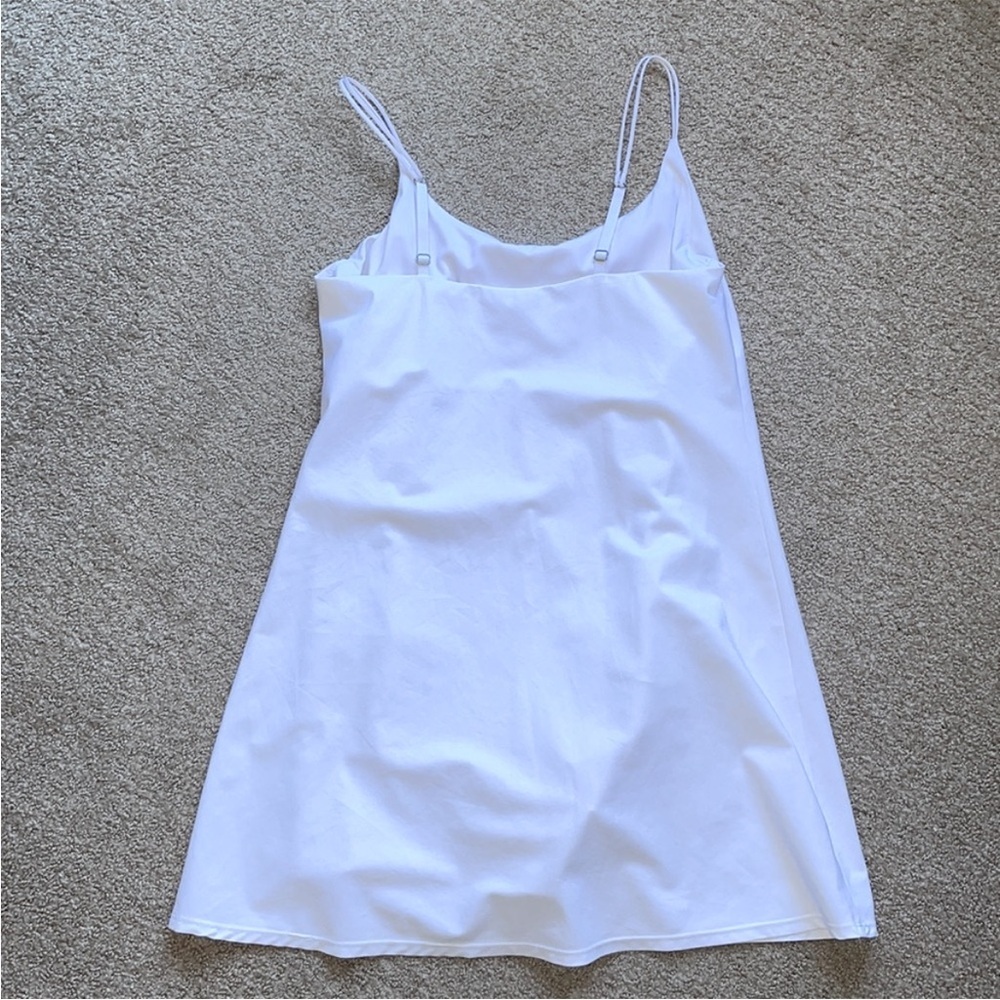 Abercrombie & Fitch Active Traveler Mini Dress Skort in Bright White Size M - Picture 8 of 9